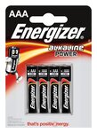 Blister de 4 Piles Alcaline Power LR03/AAA 1 5V ENERGIZER