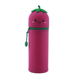 Trousse en silicone ellie eggplant