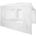 Tectake Tonnelle 3 x 3 x 2,5 m - blanc