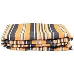 vidaXL Toile de rechange pour store banne jaune et gris 10 x 1.6 m