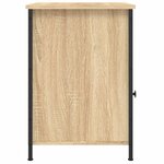 vidaXL Table de chevet chêne sonoma 40x42x60 cm bois d'ingénierie