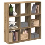 vidaXL Étagère séparatrice de pièce chêne artisanal 102x29x103 5 cm