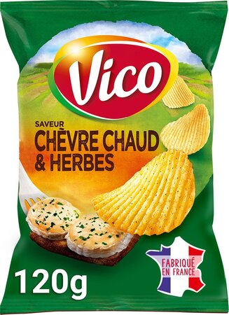 VICO Chips chèvre chaud & herbes