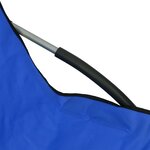 vidaXL Chaises de plage pliables 2 Pièces Bleu Tissu
