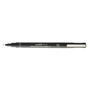 Feutre technique PIN 09200 N noir UNI-BALL