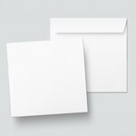 Carte Je t'aime Saint Valentin 14 février Amour I Love you + Enveloppe 15x15cm