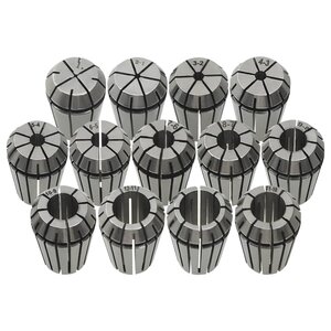 vidaXL Douilles de serrage ER20 13 Pièces Ensemble d'outils de tournage