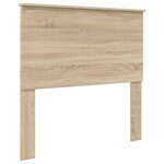 vidaXL Cadre de lit Chêne Sonoma 100 x 200 cm Bois Ingénierie