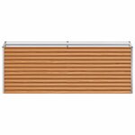 vidaXL Jardinière surélevée 195 x 50 x 68 cm Acier galvanisé