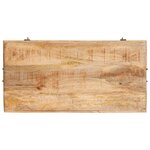 vidaXL Boîte de Rangement 70 x 35 x 40 cm bois de manguier massif