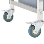 vidaXL Chariot de cuisine avec récipients en plastique 82x43 5x93 cm