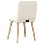 vidaXL Chaises à manger lot de 6 Lin