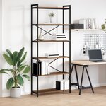 vidaXL Bibliothèque Bois ancien 80 x 30 x 188 cm Bois d'ingénierie