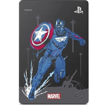 SEAGATE - Disque Dur Externe Gaming PS4 - Marvel Avengers Assembled - 2To - USB 3.0 (STGD2000206)