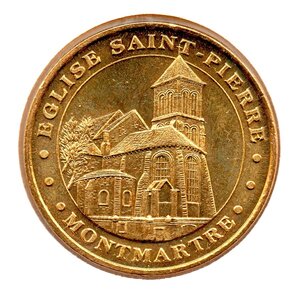 Mini médaille Monnaie de Paris 2008 - Eglise Saint-Pierre de Montmartre
