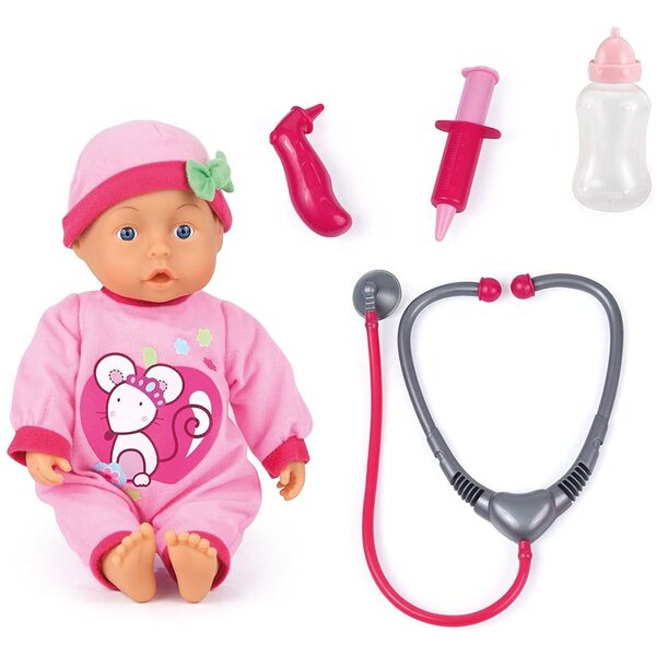 Bayer Design 93378AA - Kit docteur poupée bébé avec son