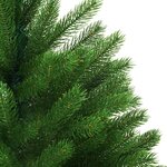 vidaXL Arbre de Noël artificiel aiguilles réalistes 120 cm vert