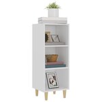 vidaXL Buffet Blanc 34 5x32 5x90 cm Bois d'ingénierie
