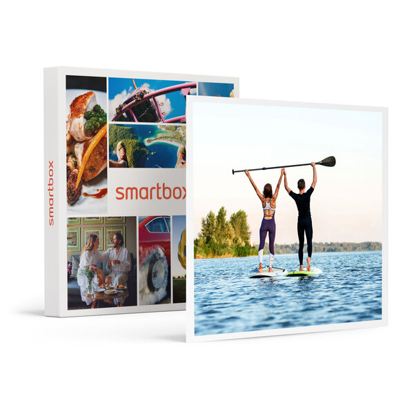 2h30 de stand up paddle à 2 sur la riviera de montreux en suisse - smartbox - coffret cadeau sport & aventure