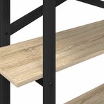 vidaXL Étagère Chêne Sonoma 100 x 33 5 x 102 cm Bois d'ingénierie