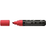 Marqueur pointe large FREE acrylic T800C rouge foncé STABILO