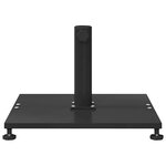 vidaXL Pied de parasol Noir 45 x 45 x 31 cm