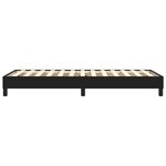 vidaXL Cadre de lit Noir 100x200 cm Similicuir