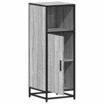 vidaXL Armoire de salle de bain sonoma gris 35x37 5x100 cm
