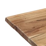 vidaXL Table de salle à manger 120x58x76 cm Bois d'acacia solide