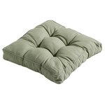 Madison coussin de siège panama 47x47 cm vert sauge