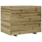 vidaXL Jardinière 90x60x72 cm bois de pin imprégné