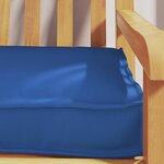 vidaXL Coussin de palette Bleu royal 180 x 40 x 8 cm Tissu Oxford