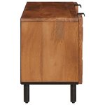 vidaXL Meuble TV avec tiroir Finition Acacia Brun 105 x 33 x 46 cm
