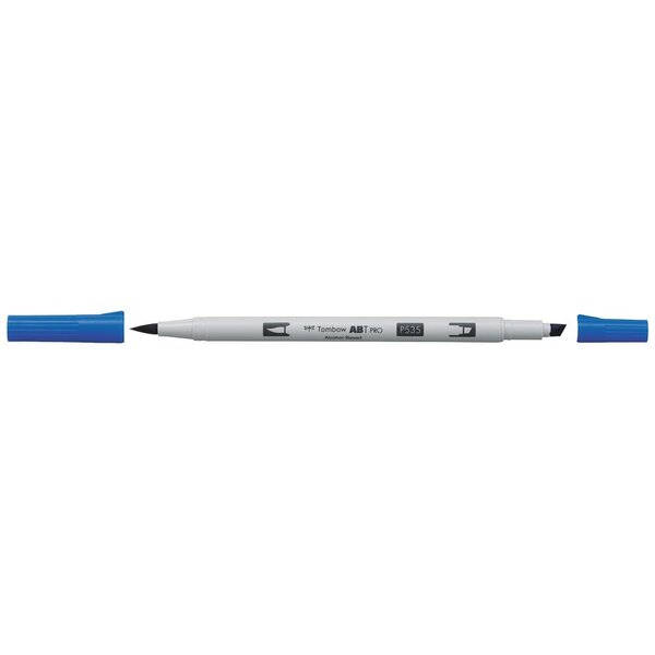 Marqueur Base Alcool Double Pointe ABT PRO 535 bleu cobalt x 6 TOMBOW