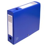 Boite De Classement À Pression Dos 60mm Polypropylène 7/10e Opaque - A4 - Bleu - X 10 - Exacompta