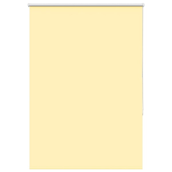 vidaXL Store enrouleur occultant jaune largeur du tissu 90 7 cm