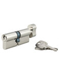THIRARD - Cylindre de serrure à bouton STD  anti-arrachement  35Bx35mm  nickelé  3 clés - Thirard