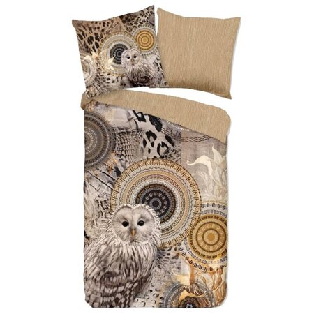 Hip housse de couette karmen 135x200 cm taupe