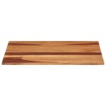 vidaXL Dessus de table bois massif d'acacia 15-16 mm 60x60 cm
