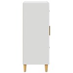 vidaXL Buffet Blanc 69 5x34x90 cm Bois d'ingénierie