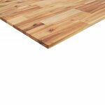 vidaXL Dessus de bureau fini à l'huile 100x80x2cm bois d'acacia massif