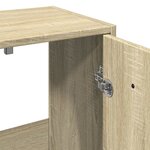 vidaXL Ensemble de meubles de salle de bain 3 Pièces chêne sonoma