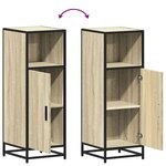 vidaXL Armoire de salle de bain chêne sonoma 35x37 5x100 cm