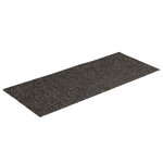 vidaXL Tapis d'escalier autocollants 30 pièces 60 x 25 cm Anthracite Rectangulaire