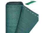 Brise vue synthétique "verdo" - 1.2 x 10 m - 90g/m² - vert