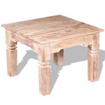 vidaXL Table basse Bois d'acacia 60x60x45 cm