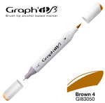 Marqueur manga à l'alcool Graph'it Brush 3050 Brown 4