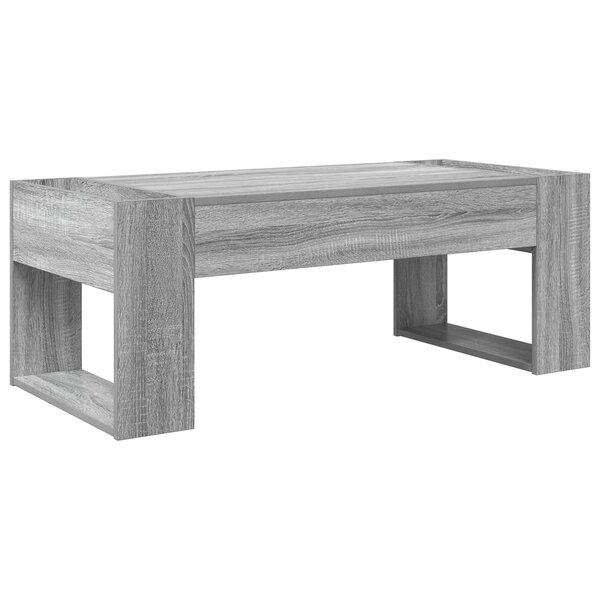 vidaXL Table basse Gris Sonoma 110 x 50 x 41 cm Bois d'ingénierie