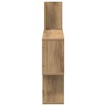 vidaXL Étagère murale chêne artisanal 100x15x70 cm bois d'ingénierie