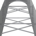 vidaXL Lit surélevé de jardin Acier enduit de poudre Anthracite